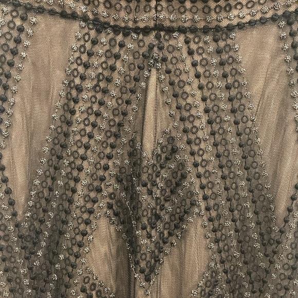 BCBGMaxAzria Embroidered Tulle Dress - Picture 4 of 6